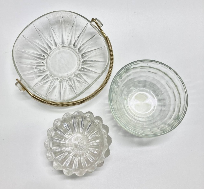 Конфетница креманки розетки, стекло