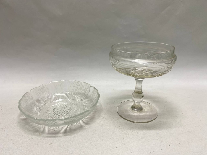 Салатник и конфетница на ножке СССР