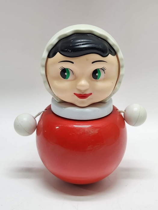 Кукла неваляшка СССР высота 18 см