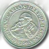 () Монета Испания 1991 год 200  ""   Биметалл (Серебро - Ниобиум)  UNC