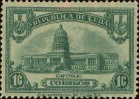 (№69) Марка Куба 1929 год "Капитолий Гаваны", Гашеная