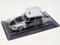 Полицейские машины мира модель Citroen DS21 Police в коробке-блистере без журнала