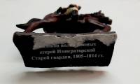 Оловянный солдатик "Рядовой полка конных егерей Императорс. Старой гвардии, 1805-1814 гг."