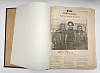 Набор журналов (53 шт) Огонёк 1925 Подшивка № 1-53 архивное хранение Москва Твёрдая обл.  с. С ч/б и