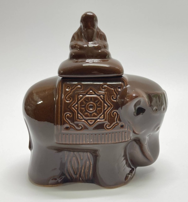 Чайница Слон, керамика