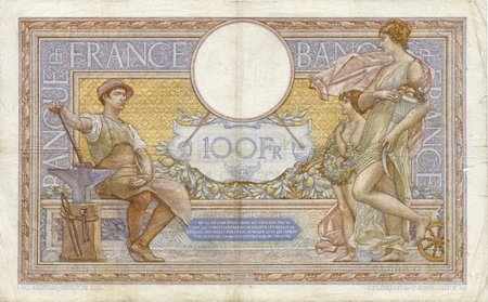 () Банкнота Франция 1937 год 100  &quot;&quot;   UNC
