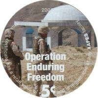 (№2005P-M276) Банкнота США 2005 год "5 Cents"
