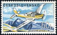 (1967-085) Марка Чехословакия "Л 40"    Самолеты III O
