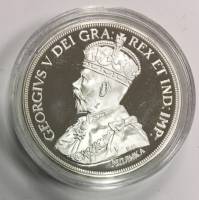 Реплика Монета Канада Не указан год 1 доллар Rанадский доллар Георга V  Серебрение  PROOF