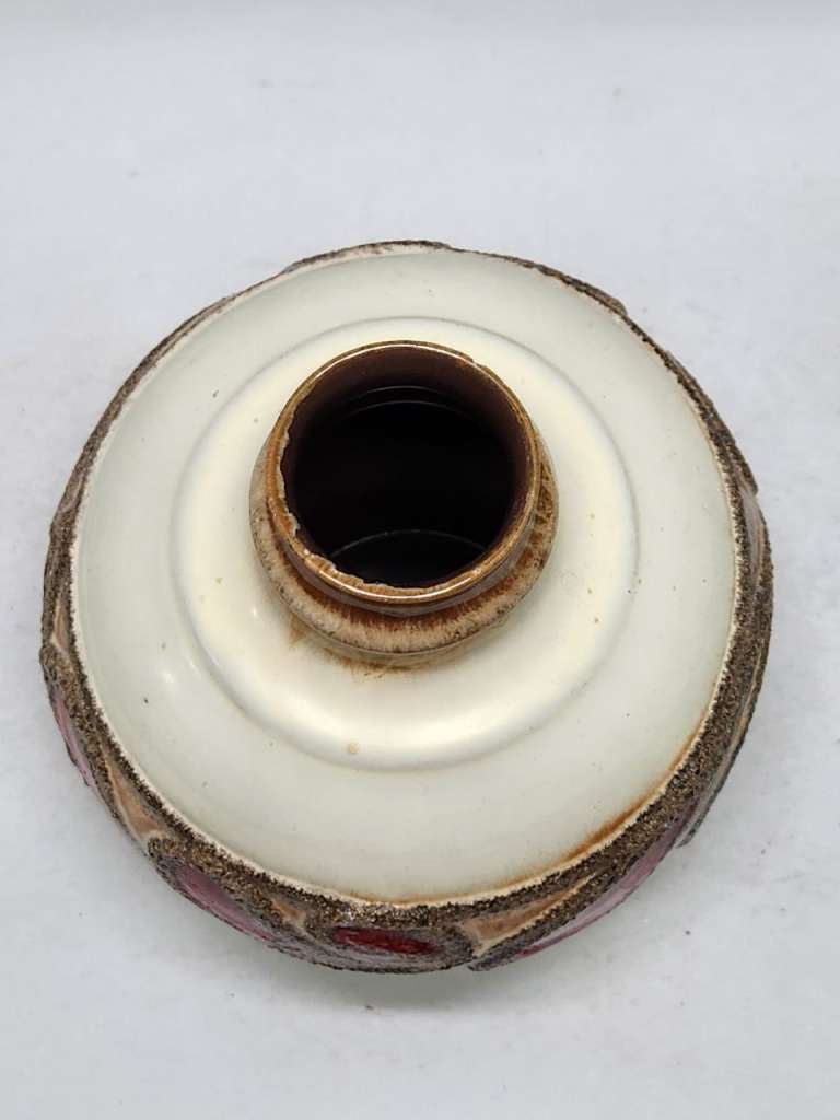 Ваза керамика  Коралл ГДР 17 см