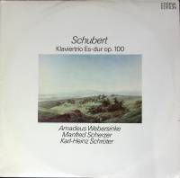 Пластинка виниловая "F. Schubert. Klaviertrio Es-dur op. 100" ETERNA 300 мм. (Сост. отл.)