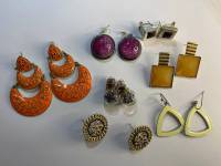 Серьги 7 пар бижутерия