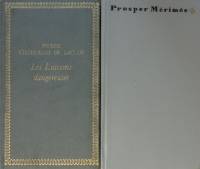 Набор книг (2 шт) Новеллы Опасные связи На французском языке 1976 1978 П. Мериме П. Шодерло де Лакло