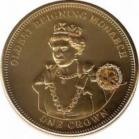 () Монета Тристан да Кунья 2011 год 1 крона ""   PROOF