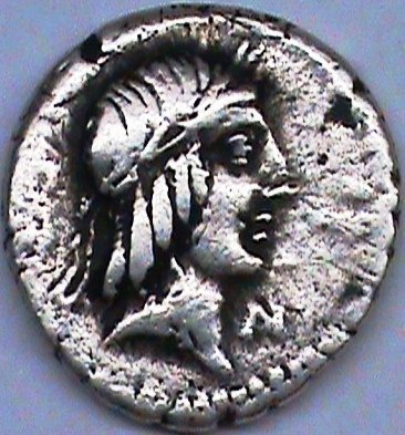 (№1970) Монета Римская империя 1970 год 1 Denarius (Calpurnius)