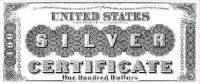 (№1880P-318a.3) Банкнота США 1880 год "100 Silver Dollars" (Подписи: Bruce  Wyman)