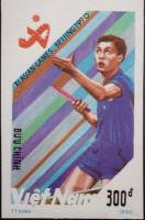 (1990-090) Марка Вьетнам "Настольный теннис"    Азиатские игры, Пекин III O