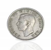() Монета Великобритания 1949 год 1/2 кроны "Георг VI"  Медь-Никель  UNC