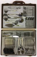 Набор кухонной утвари в чемодане, металл, 70 предметов (сост. на фото)