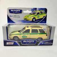 Autotime модель LADA 111 Инкассация 1:36 в коробке