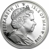 () Монета Остров Мэн 2008 год 1 крона ""   AU