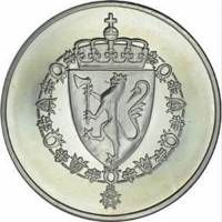 (№1989km429) Монета Норвегия 1989 год 175 Kroner (175-летию Конституции)