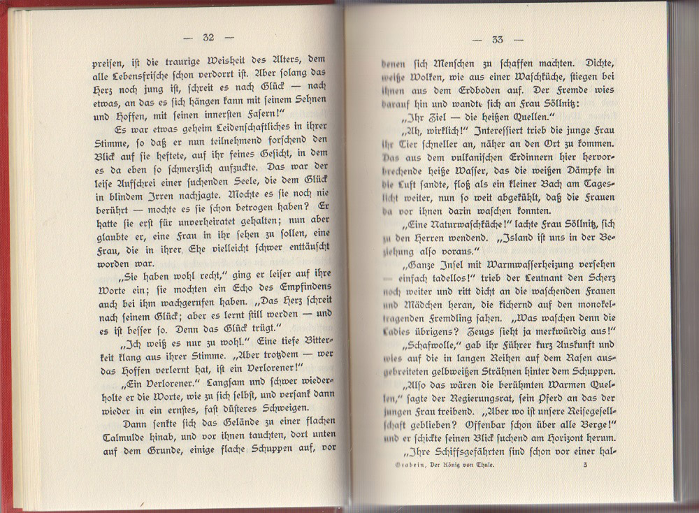 Книга &quot;Der Ronig don Thule&quot; 1919 P. Grabein Берлин Твёрдая обл. 244 с. Без илл.