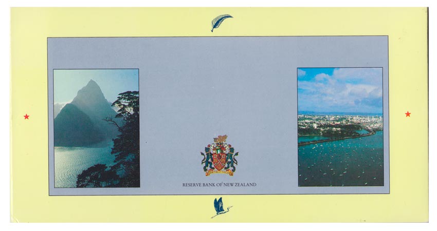 (1990, 6м) Набор монет Новая Зеландия 1990 год    UNC
