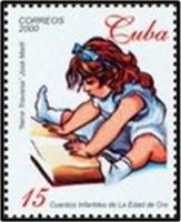 (№4293) Марка Куба 2000 год "Traviesa Нене", Гашеная