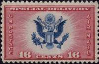 (№1936-375) Марка США 1936 год "Великая печать Соединенных Штатов", Гашеная