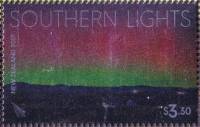 Марка из набора Новая Зеландия 2017 год "Южное сияние", Гашеная