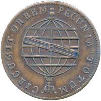 (№1818km321.1) Монета Бразилия 1818 год 80 Reacute;is ( Б - ди-Гояс и мату-Гросу. )