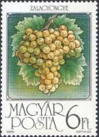 (1986-051) Марка Венгрия "Виноград"    Фрукты II Θ