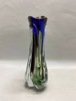 Ваза цветное стекло, 29 см