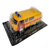 Автомобиль на службе модель АГС УАЗ 3909 в коробке блистере без журнала