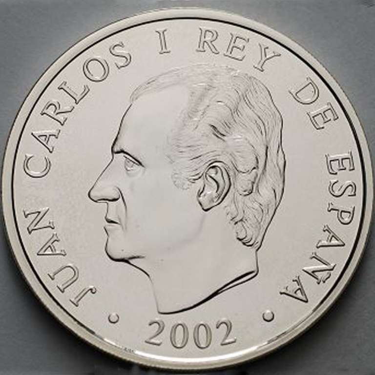(2002) Монета Испания 2002 год 10 евро &quot;Председательство в Евросоюзе&quot;  Серебро Ag 925  PROOF