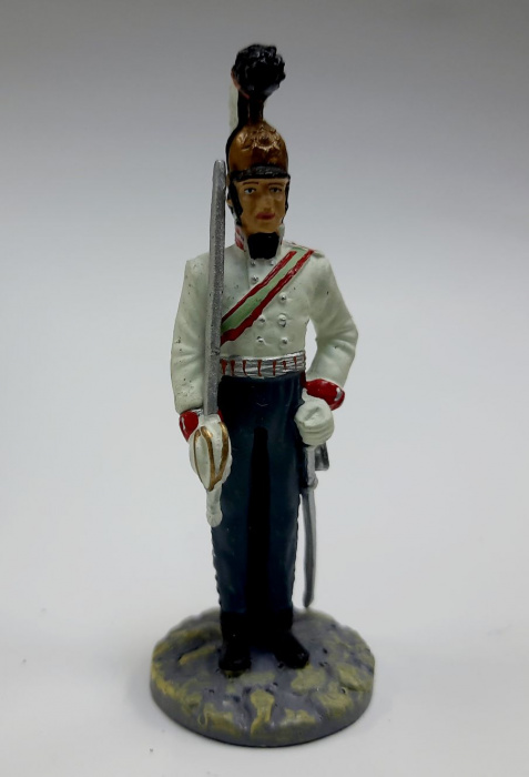 Оловянный солдатик &quot;Офицер Кавлеградского полка, 1804-1808 г.&quot;