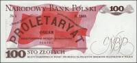 (1975) Банкнота Польша 1976 год 100 злотых "Людвиг Варинский"   UNC