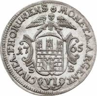 (№1765km66) Монета Польша 1765 год 6 Grosz (Szoacute)