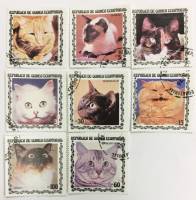 --  Набор марок Гвинея Экваториальная 8 шт.  Гашёные , III Θ