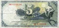 (№1948P-13f) Банкнота ФРГ 1948 год "5 Deutsche Mark"