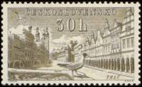 (1954-041) Марка Чехословакия "Телч"    Красоты нашей Родины III Θ