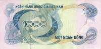(№1971P-29a) Банкнота Вьетнам (Южный) 1971 год "1,000 Đồng"