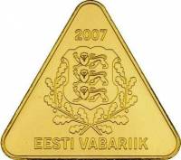 () Монета Эстония 2007 год 100 крон ""   PROOF
