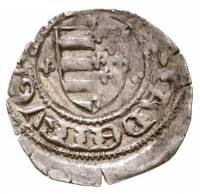 (№1382) Монета Венгрия 1382 год 1 Denar