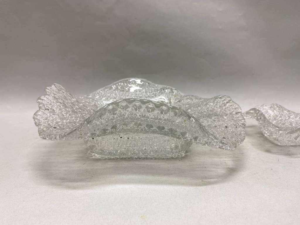 Ваза кашпо стекло, 2 шт