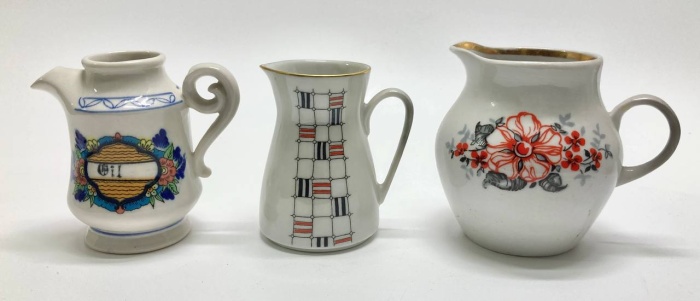 Молочники сливочники, 3 шт