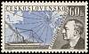 (1959-058) Марка Чехословакия "Г. Маркони"    Изобретатели II Θ