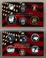 (2005s Ag, 11 м.) Набор США 2005 год  Годовой набор  PROOF