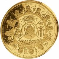 () Монета Либерия 2008 год 400  ""   Биметалл (Платина - Золото)  UNC